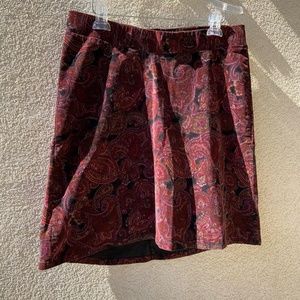 NOTICE PAISLEY SKIRT